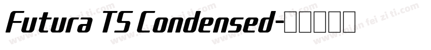 Futura TS Condensed字体转换